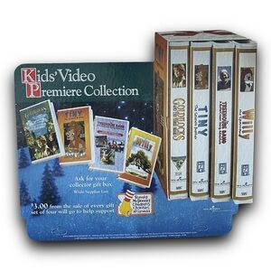 Vintage McDonalds 1995 Kids VHS Premiere Collection Advertising Translite Sign